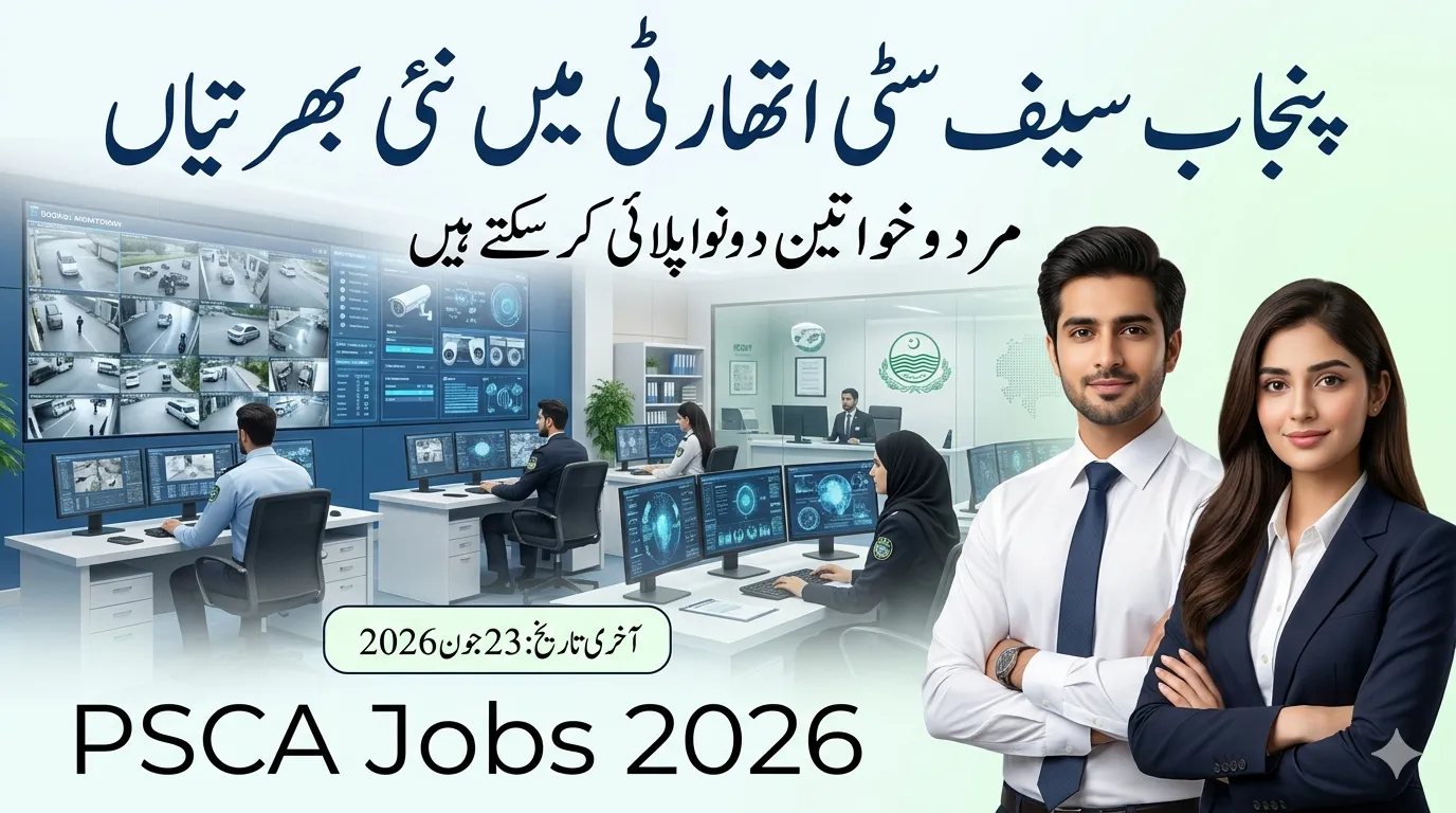 Punjab Safe City Authority Jobs