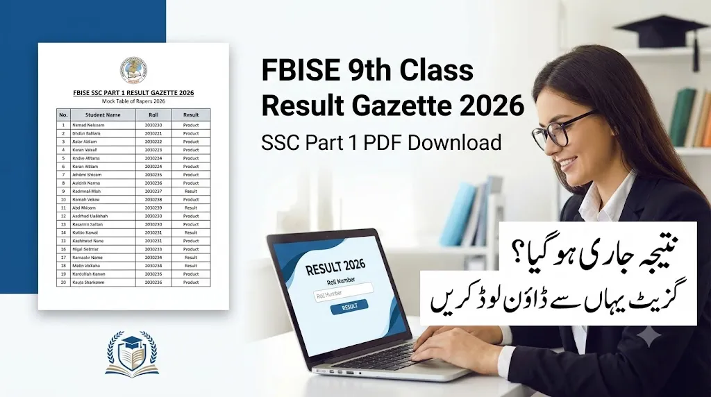 FBISE SSC Part 1 Result